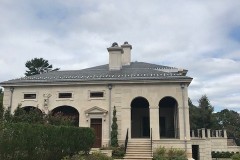 Hudson River Residence Exterior Stone