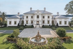 Hudson River Residence Indiana Limestone  front view