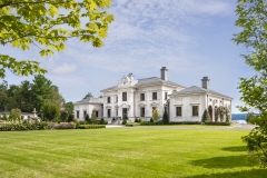 Hudson River Residence Indiana Limestone front view