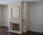 Fireplace with Veneer on Returns