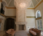 Grand Hall Fireplace with Overmantle