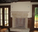 Den Fireplace