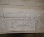 Fireplace with Carving Detail