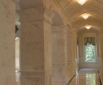 Interior Stone Hallway