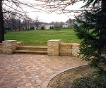 Patio and Wall