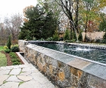 Stone Wall - Pool