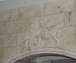 Kitchen Hood Lion Detail