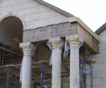 Corinthian Column at Exterior Entry