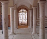 Tuscan Columns at Exterior Hallway