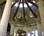 Tuscan Hall Columns at Dining Room