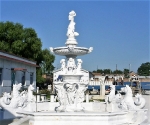 Private Residence Stone Fountain