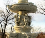 Historic Building Fountain