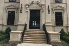 Hudson River Residence front entry door