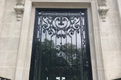 Hudson River Residence front entry door