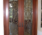 Bronze Entry Door Inserts