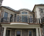 Iron Railing at Rear