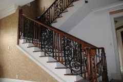 Interior iron stair
