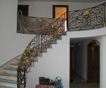 Stair with Bronze Accent