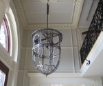 Brushed Iron Chandelier