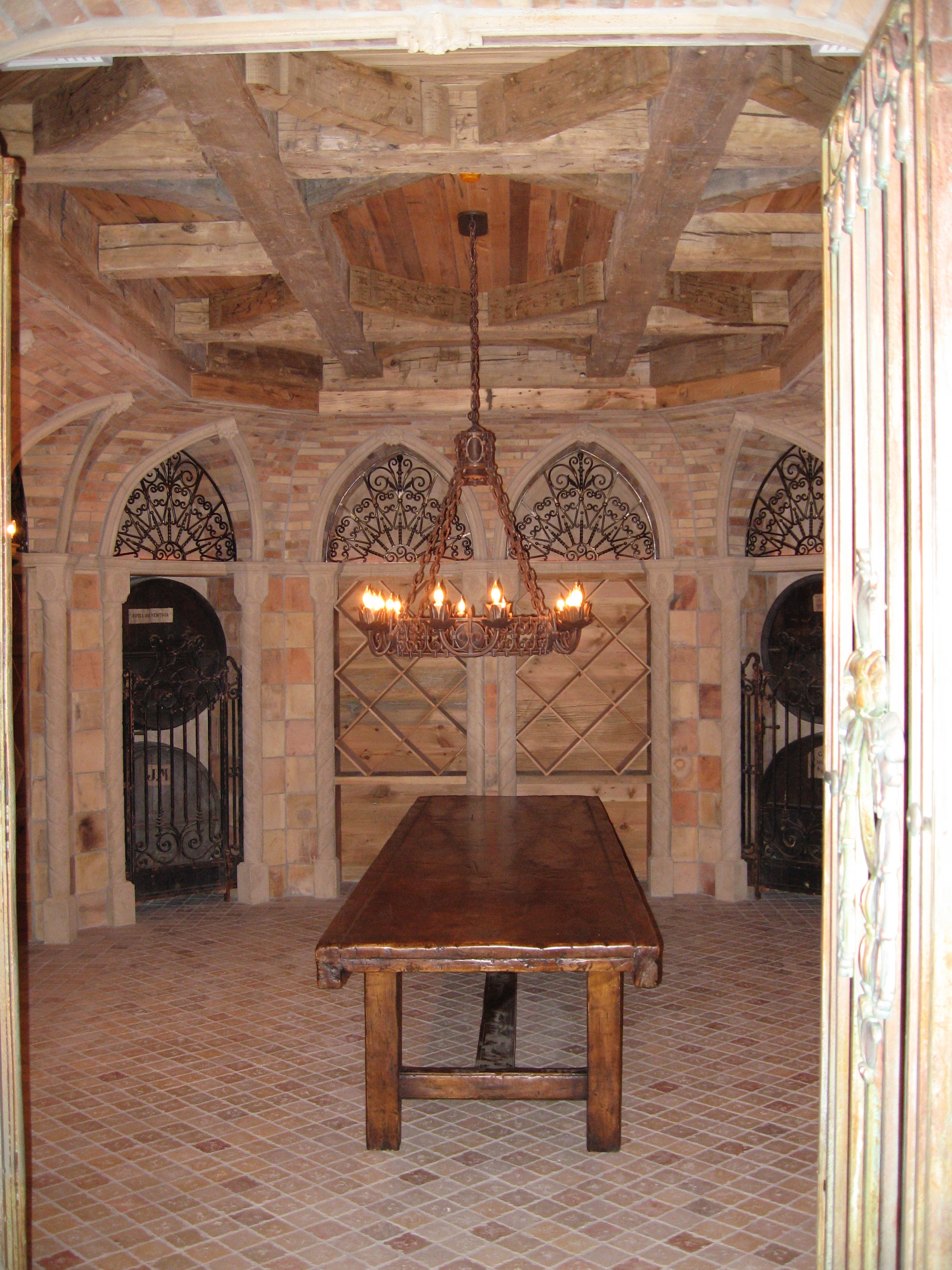 Wine Cellar Chandelier