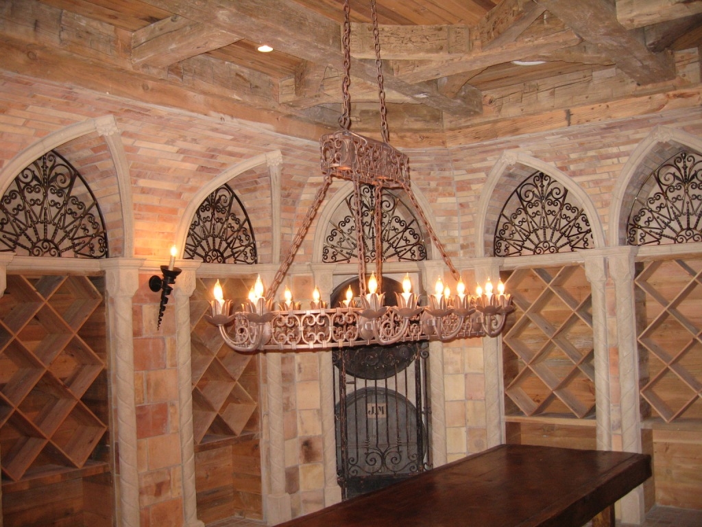 Wine Cellar Chandelier