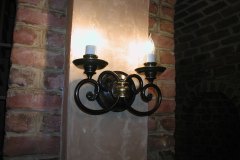 Wine cellar wall sconce