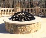 Iron Fire Pit Cover