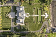 Hudson River Residence aerial view